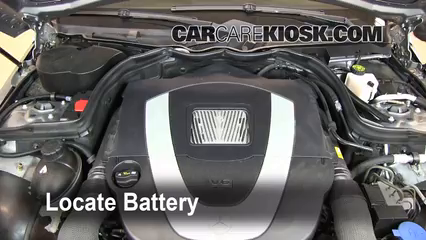 2009 Mercedes-Benz C300 Sport 3.0L V6 Battery Replace